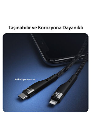 Xiaomi Mi 10 10T 11 11i Pro Lite Ultra Şarj Kablosu 60W Type-C to Type-C 3 metre Az-Ca116