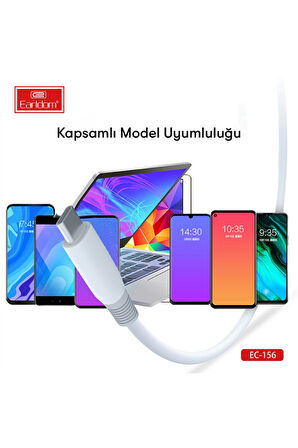 Galaxy M11 M12 M13 M14 M20 M21 Şarj Kablosu 60W Type-C to Type-C 2metre Az-EC-156C