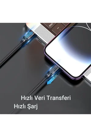 Huawei Nova 12 12 Lite 12 Pro 12i 12s Şarj Kablosu TypeC to TypeC 1.2M 100W Hızlı Şarj Data AzLS38C