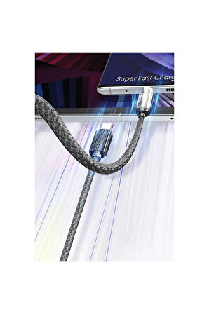 Omix X3 X4 X5 X6 X7  Şarj Kablosu Type-C to Type-C 100W 1M Hızlı Şarj Azn-189CC