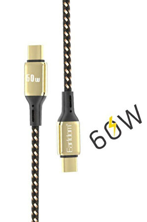 Huawei Nova 5T 9 Pro 9 Se Y72 Y90 Y91  Şarj Kablosu Type-C 60W 3 Metre Uzun Hızlı Azn-C141C