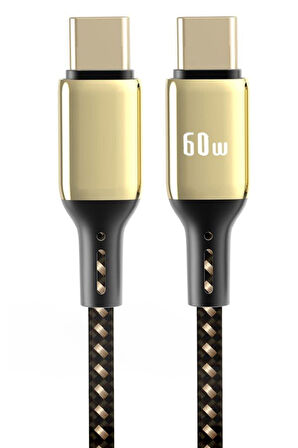Ankacep Xiaomi Mi 8 9 9T SE Lite  Uyumlu Şarj Kablosu Type-C 60W 3 Metre Uzun Hızlı Azn-C141C