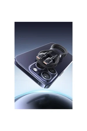 Redmi Note 8 9 9T 10 10s 11 12 13 Pro Şarj Kablosu Type-C 240W 1.2 Metre Hızlı Şarj Azn-Ca166
