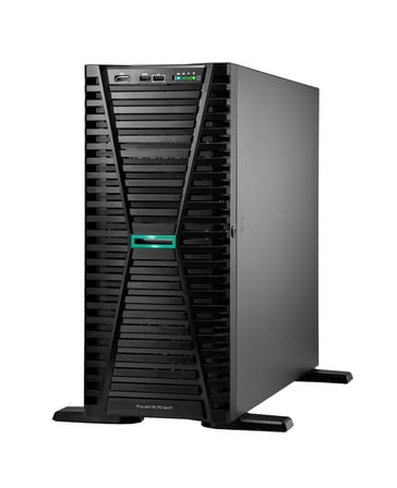 HPE PROLIANT ML110 G11 P81774-425 XEON 3508U-64GB DDR5 RDIMM-2X480GB+6X1.92TB SSD-2x1000w Tower Sunucu