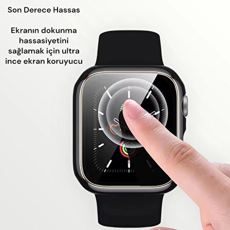 Apple Watch Uyumlu Ekran ve Kasa Koruyucu 40M