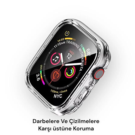 Apple Watch Uyumlu Ekran ve Kasa Koruyucu 40M