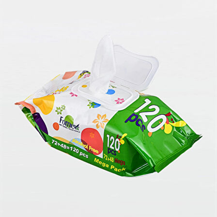 Fomex Islak Mendil 120 Li