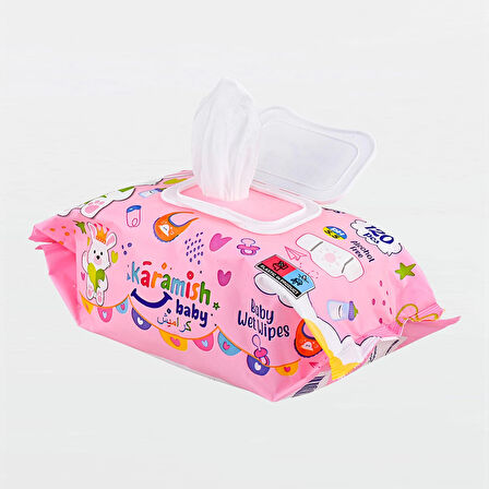 Karamish Baby Islak Mendil 120 Li 12 Adet