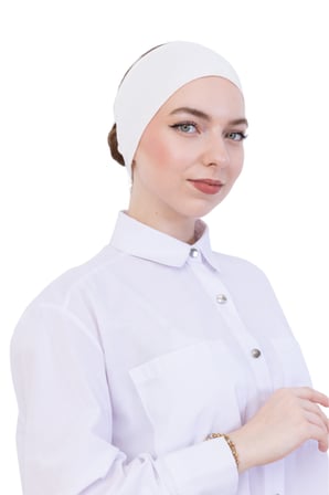 Kadın Tesettür Bandana Penye Kaymaz Hazır Şal Eşarp Altı Bone Rahat Kullanım