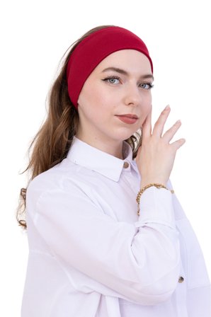 Kadın Tesettür Bandana Penye Kaymaz Hazır Şal Eşarp Altı Bone Rahat Kullanım