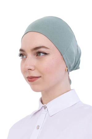 Pratik Bone Pamuklu Tesettür İç Bone, Başörtüsü İçin Hazır Viskon Şapka, Namaz Günlük Kullanım İçin