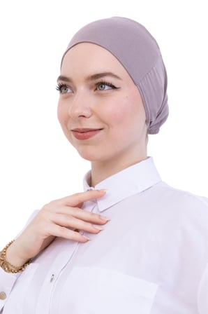 Pratik Bone Pamuklu Tesettür İç Bone, Başörtüsü İçin Hazır Viskon Şapka, Namaz Günlük Kullanım İçin