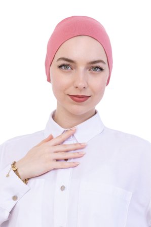 Pratik Bone Pamuklu Tesettür İç Bone, Başörtüsü İçin Hazır Viskon Şapka, Namaz Günlük Kullanım İçin