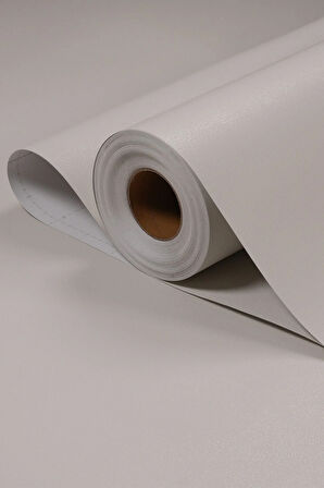 Yapışkanlı Folyo - Premium Boyalı Bej Kapı Kaplama Folyosu - Mobilya Duvar Kapı - 120cm Geni - PP691