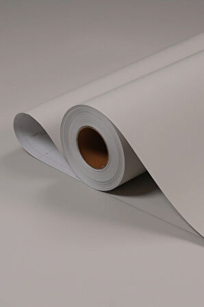 Yapışkanlı Kaplama Folyo 120 cm – Krem Beyaz (Ekru) Renk | Mobilya, Kapı, Duvar, Mutfak  - SM934