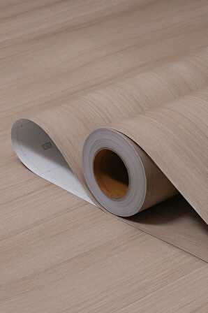 Yapışkanlı Folyo - Real Teak Kaplama Kağıdı - Mobilya Duvar Kapı - 120cm Genişlik - VW882