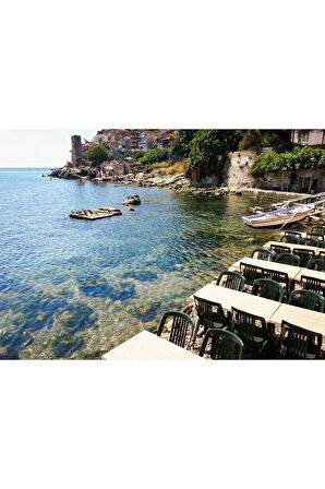 Favori Sandalye - Plastik Bahçe Balkon Sandalyesi -beyaz