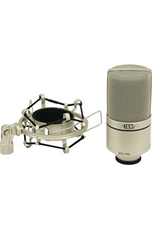 990 Condenser Microphone, Shockmount