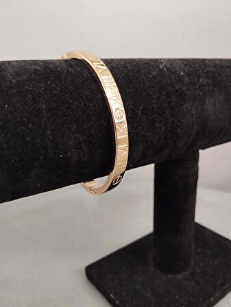 ALTIN KAPLAMA ÇELİK BİLEKLİK