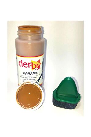 Mont Direksiyon Koltuk Deri Boyası 100ml, Karamel