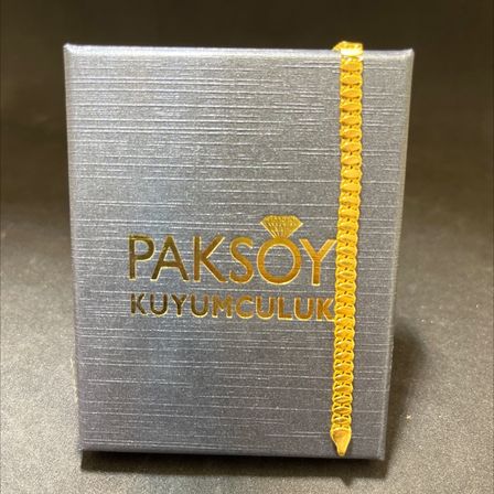 22 Ayar Altın Bileklik İnce Zarif Pullu Tasarım 5.48gr 20 cm Kadın Hediye Paksoy