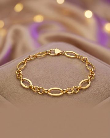 Paksoy 22 Ayar Süzme Model Altın Bileklik 5.30 Gr 21 cm