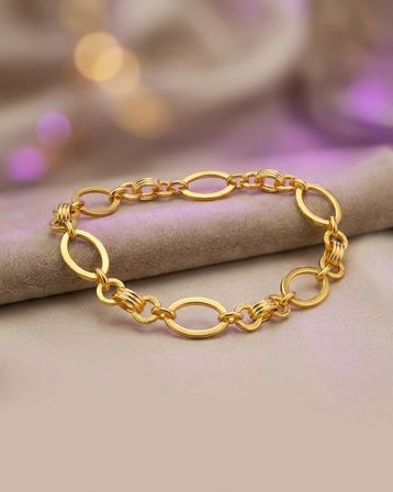 22 Ayar Altın Bileklik Süzme Model 7.13gr 19 cm Paksoy Kuyumculuk Kadın Hediye