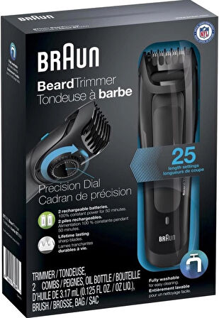Braun BT5050 Sakal Tıraş ve Şekillendirme Makinesi, Siyah