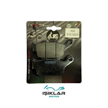 Suzuki GW 250 Arka Fren Balatası RMS