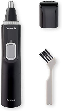 Panasonic Er-Gn300K503 kuru ve ıslak burun için kaş kesme makinesi, siyah, 3,8 x 3,4 x 16,4 cm, erkekler için