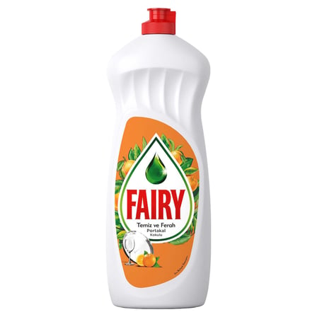 Fairy Temiz  Ferah Sıvı Bulaşık Deterjanı 650 ml Portakal Kokulu