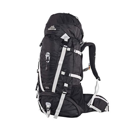 Quickup Hiking 65 lt Su Geçirmez Outdoor Sırt Çantası Gri