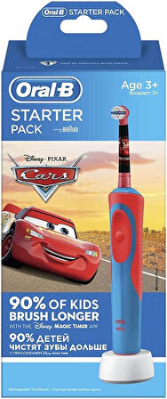 Oral-B Starter Pack Disney Cars Çocuk Şarjlı Diş Fırçası