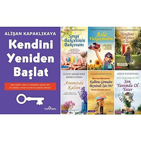 Alişan Kapaklıkaya 7 Kitap Set Kendini Yeniden Başlat