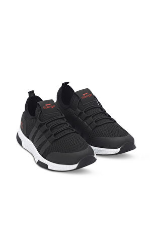 Slazenger EBBA I Erkek Çocuk Sneaker Ayakkabı Siyah / Kırmızı