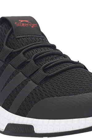 Slazenger EBBA I Erkek Çocuk Sneaker Ayakkabı Siyah / Kırmızı