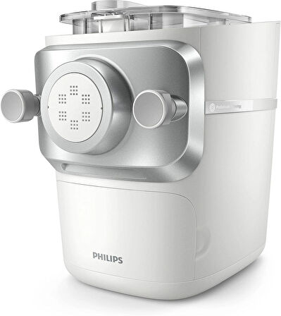 Philips 7000 serisi makarna makinesi, ProExtrude teknolojisi, tam otomatik, mükemmel karıştırma teknolojisi, 6 kalıp diski, beyaz (HR2660/00)