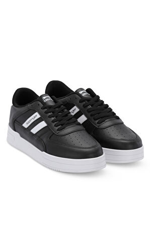 Slazenger CAMP IN Erkek Sneaker Ayakkabı Siyah / Beyaz