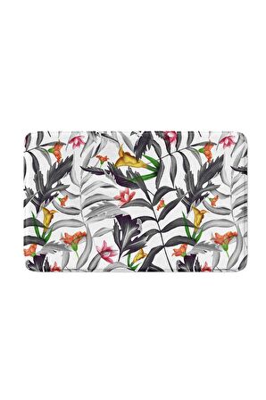 Monnhein 2'li Takım Banyo Paspası, Kaymaz Taban, Makinede Yıkanabilir, Banyo Halısı