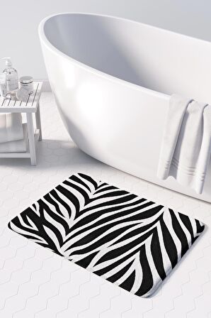 Monnhein 2'li Takım Banyo Paspası, Kaymaz Taban, Makinede Yıkanabilir, Banyo Halısı