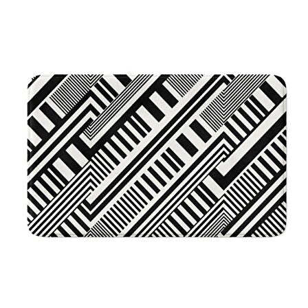 Monnhein  Mikrofiber Banyo Paspası, Kaymaz Taban, Makinede Yıkanabilir, Banyo Halısı (50x80)