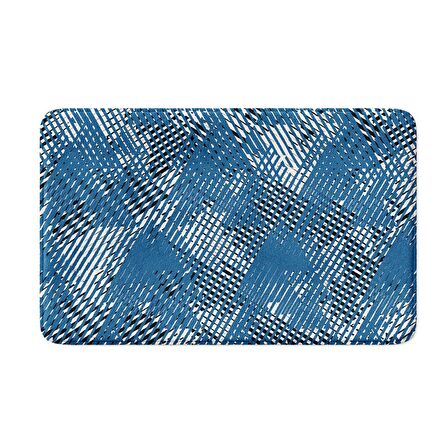 Monnhein  Mikrofiber Banyo Paspası, Kaymaz Taban, Makinede Yıkanabilir, Banyo Halısı (50x80)