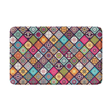 Monnhein  Mikrofiber Banyo Paspası, Kaymaz Taban, Makinede Yıkanabilir, Banyo Halısı (50x80)