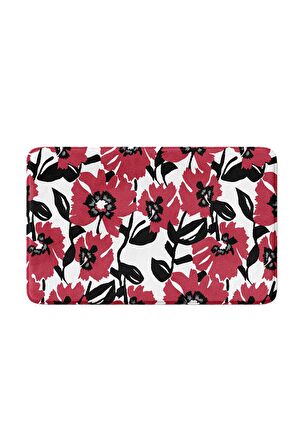 Monnhein 2'li Takım Banyo Paspası, Kaymaz Taban, Makinede Yıkanabilir, Banyo Halısı