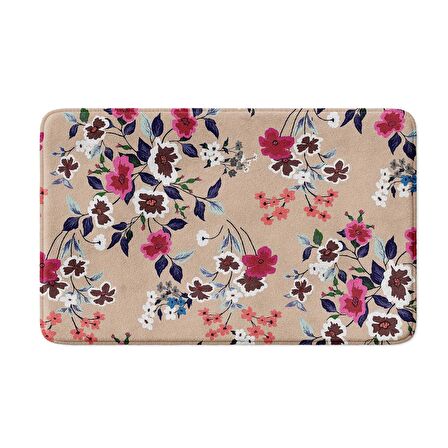 Monnhein  Mikrofiber Banyo Paspası, Kaymaz Taban, Makinede Yıkanabilir, Banyo Halısı (50x80)