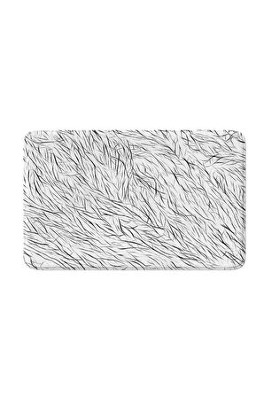 Monnhein 2'li Takım Banyo Paspası, Kaymaz Taban, Makinede Yıkanabilir, Banyo Halısı