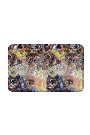 Monnhein 2'li Takım Banyo Paspası, Kaymaz Taban, Makinede Yıkanabilir, Banyo Halısı