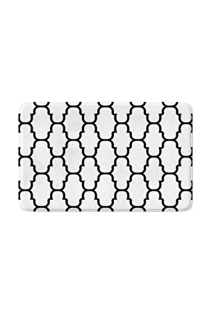 Monnhein 2'li Takım Banyo Paspası, Kaymaz Taban, Makinede Yıkanabilir, Banyo Halısı