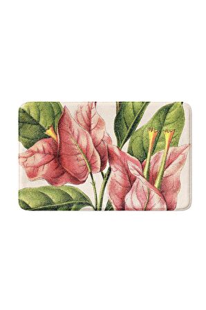 Monnhein 2'li Takım Banyo Paspası, Kaymaz Taban, Makinede Yıkanabilir, Banyo Halısı