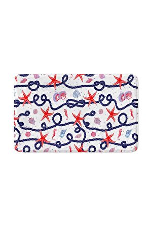 Monnhein 2'li Takım Banyo Paspası, Kaymaz Taban, Makinede Yıkanabilir, Banyo Halısı